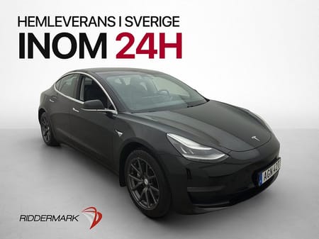 Tesla Model 3 Long Range Panorama Kamera Navi Svensksåld