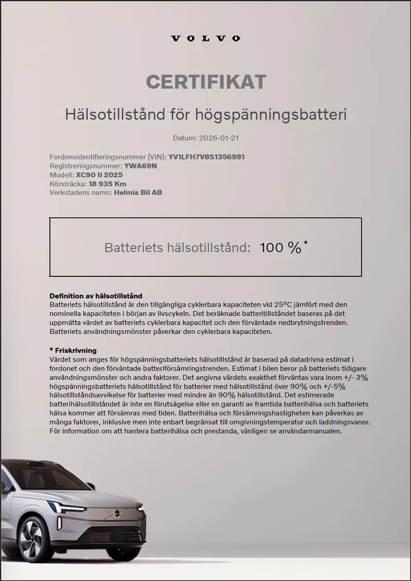 Bild 18 av 18 – Volvo XC90 7 Säten II T8 Ultra Dark