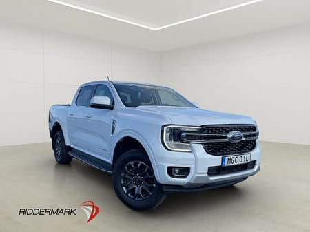Ford Ranger Dubbelhytt Limited 2.0 e-4WD Värm Drag 360° CARPLAY MOMS
