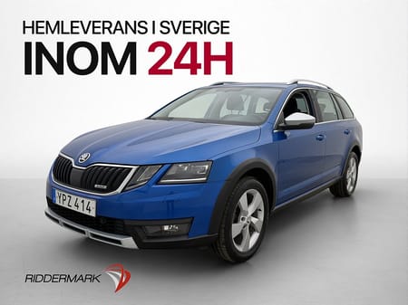 Škoda Octavia Scout Skoda 2.0 TDI 4x4 150hk M-Värmare Drag Carplay