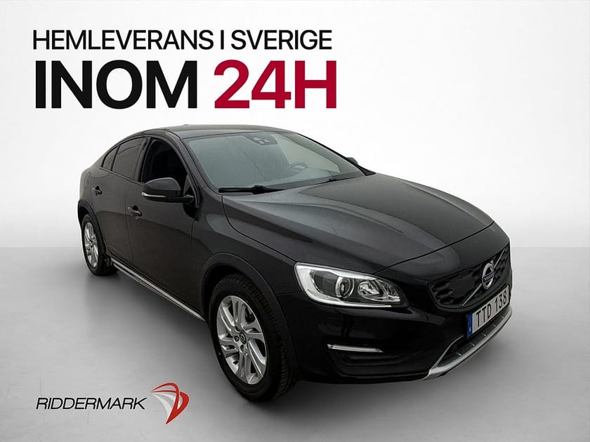 Bild 1 av Volvo S60 Cross Country D4 AWD Classic Plus VOC Värmare Drag