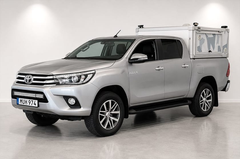 Bild 1 av Toyota Hilux Dubbelhytt 2.4 AWD Automatisk, 150hk, 2018