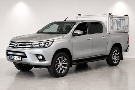 Toyota Hilux Dubbelhytt 2.4 AWD Automatisk, 150hk, 2018