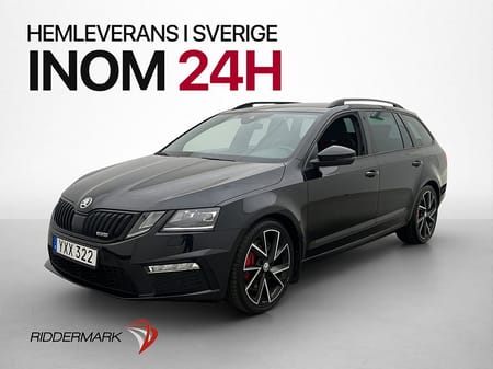 Škoda Octavia Kombi RS Skoda 2.0 TSI 245hk Panorama Cockpit Canton Drag