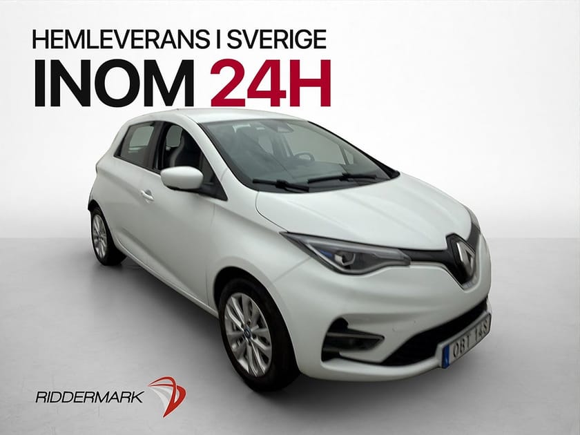 Bild 1 av Renault ZOE R110 52 kWh 109hk Kamera P-sensor Bluetooth