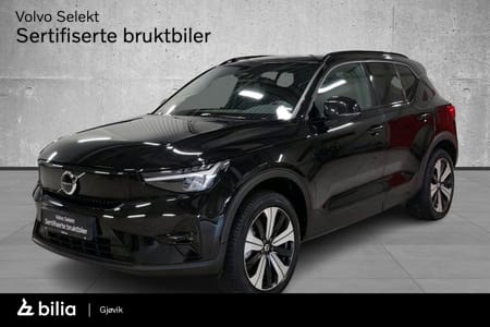 Volvo XC40 Recharge Twin 4x4 Plus, Semielektrisk henger feste ++