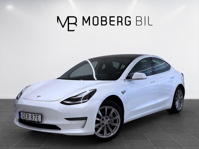 Bild 1 av Tesla Model 3 Long Range AWD 440hk Helg på Moberg! Pano B-Kamera