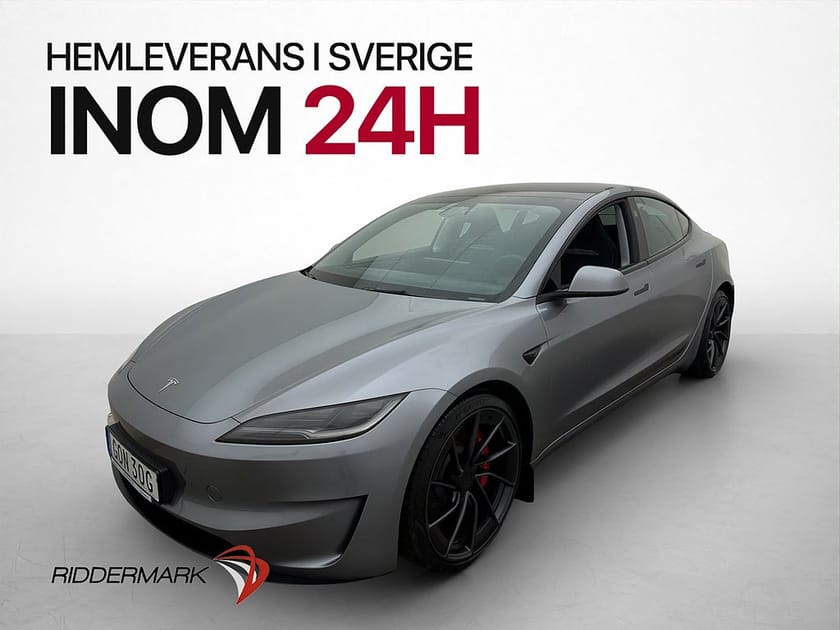 Bild 3 av Tesla Model 3 Performance Bakre-Display Svensksåld MOMS