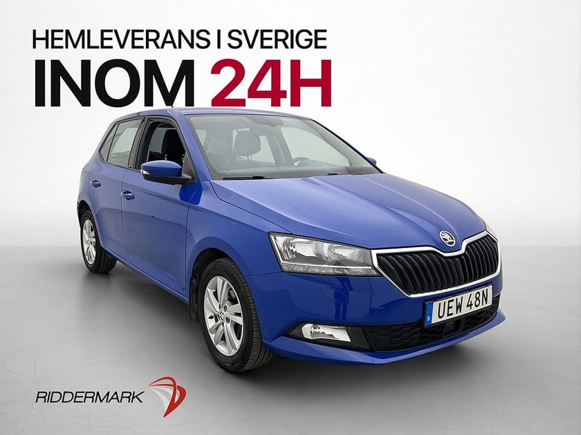 Bild 1 av Škoda Fabia Skoda 1.0 TSI 95hk Style Farthållare Bluetooth