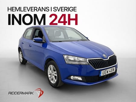 Škoda Fabia Skoda 1.0 TSI 95hk Style Farthållare Bluetooth