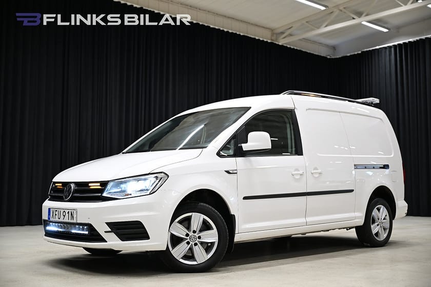 Bild 1 av Volkswagen Caddy Maxi Van 4Motion DSG 150HK Nedlackad|LED|Dubbeldörr|Moms|SeUtr!