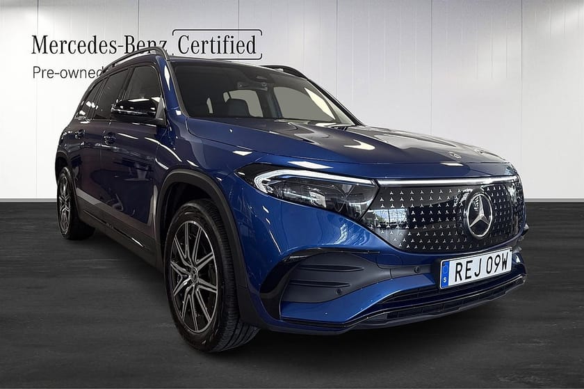 Bild 2 av Mercedes-Benz EQB 300 4MATIC 4-Matic AMG Night Drag Distronic Rattvärme