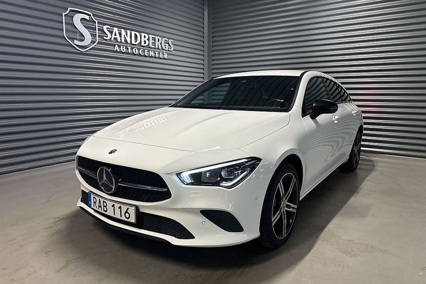 Bild 1 av Mercedes-Benz CLA 250 e Shooting Brake Backkamera Navi Värmare
