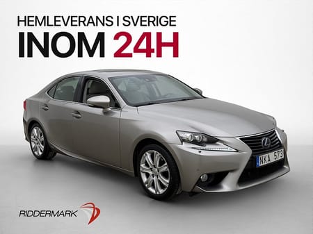 Lexus IS 300h 223hk Executive Värm T-Lucka Kamera Läder Drag