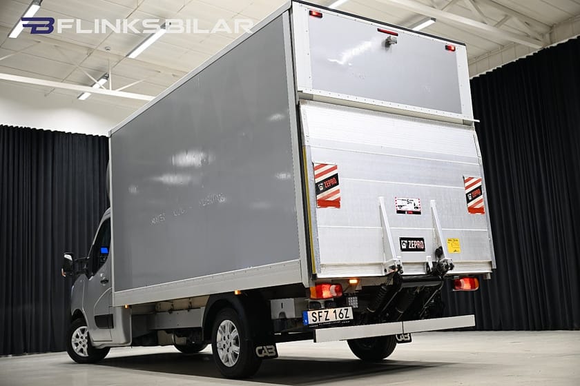 Bild 4 av Renault Master Chassi Cab dCi 180HK Automat|Volymskåp|BG-Lyft|Sidodörr|Leasbar