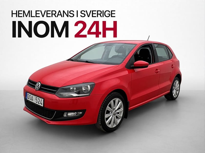 Bild 1 av Volkswagen Polo 1.2 TSI 105hk Automat Värmare AUX Låg-Skatt