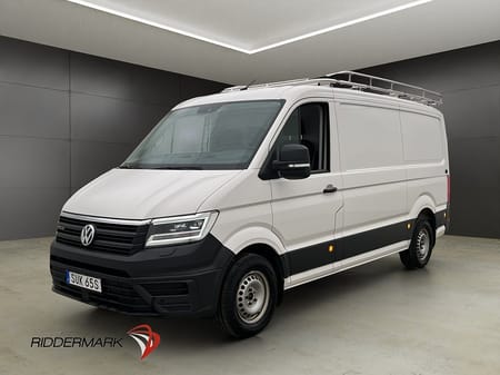 Volkswagen Crafter L2 4M Värm 3-Sit Drag B-Kamera V-Inr MOMS