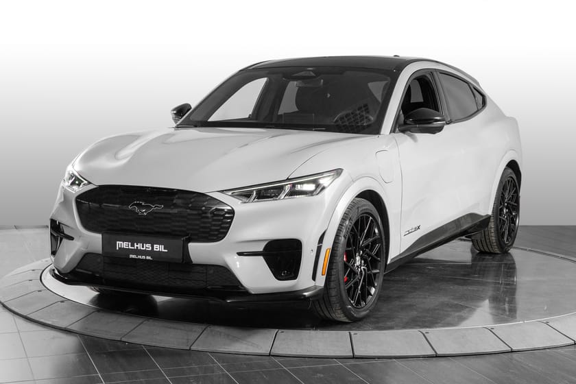 Bilde 4 av Ford Mustang Mach-E GT - Space White - 8 år Garanti