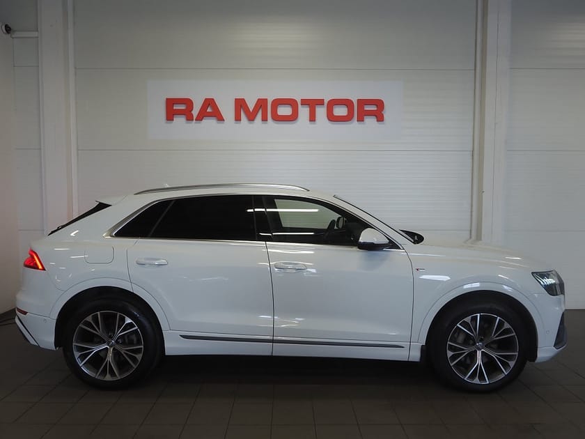 Bild 4 av Audi Q8 50 TDI quattro 286hk Q S-Line |B&O|Drag|360°|D-värm|Matrix|