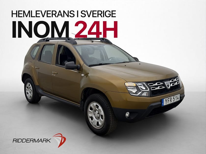 Bild 1 av Dacia Duster 1.2 TCe 4x4 Dragkrok Sensorer Navi Bluetooth