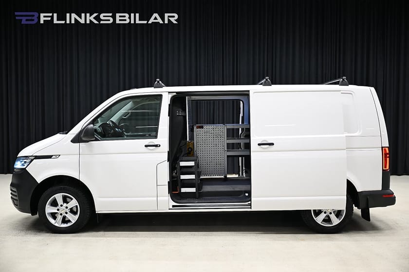Bild 3 av Volkswagen Transporter DSG 150HK L2|Inredning|Dubbeldörr|LED|Inverter|Leasbar