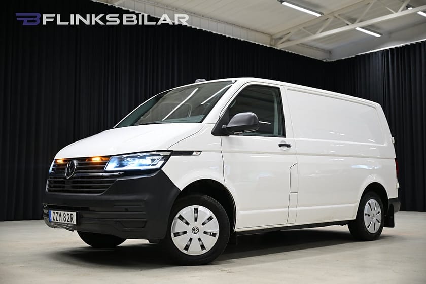 Bild 1 av Volkswagen Transporter DSG 150HK Inredd|Dubbelgolv|Drag|Värmare|Backkamera
