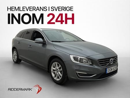 Volvo V60 D4 190hk Summum Skinn Kamera Värmare VoC Elstol
