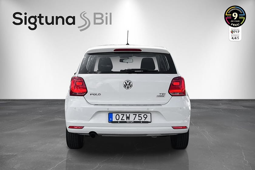Bild 5 av Volkswagen Polo 5-dörrar 1.2 TSI Bensin Automat PDC FoB Farth