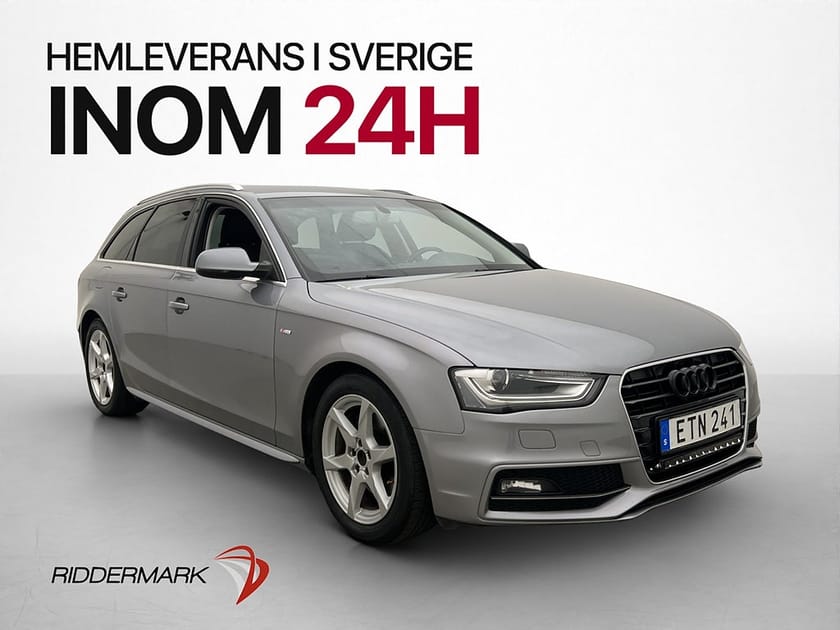 Bild 1 av Audi A4 Avant 2.0 TDI Quattro 150hk S-Line D-Värmare Drag