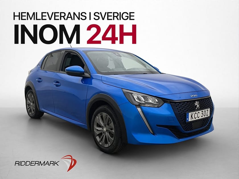 Bild 4 av Peugeot e-208 136hk Allure Kamera Halvskinn CarPlay
