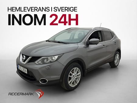 Nissan Qashqai 1.6 dCi Tekna M-Värm Pano 360° Navi Halvskinn