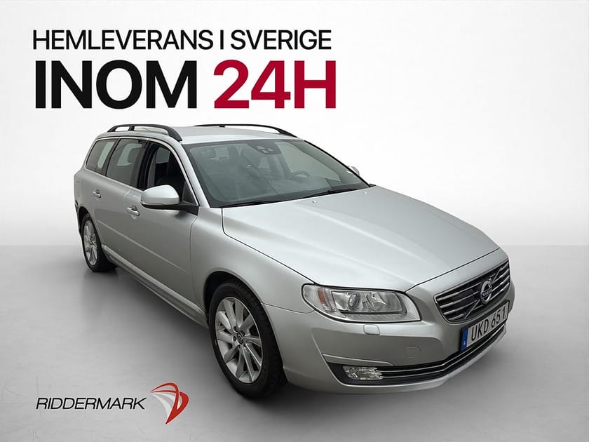 Bild 1 av Volvo V70 D4 181hk AWD Classic Värmare VOC Drag Adaptiv-Fart