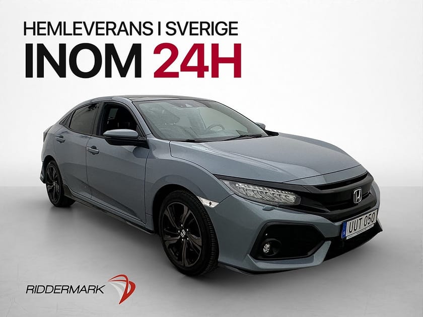 Bild 3 av Honda Civic i-VTEC Turbo 182hk Pano M-Värmare Kamera Navi