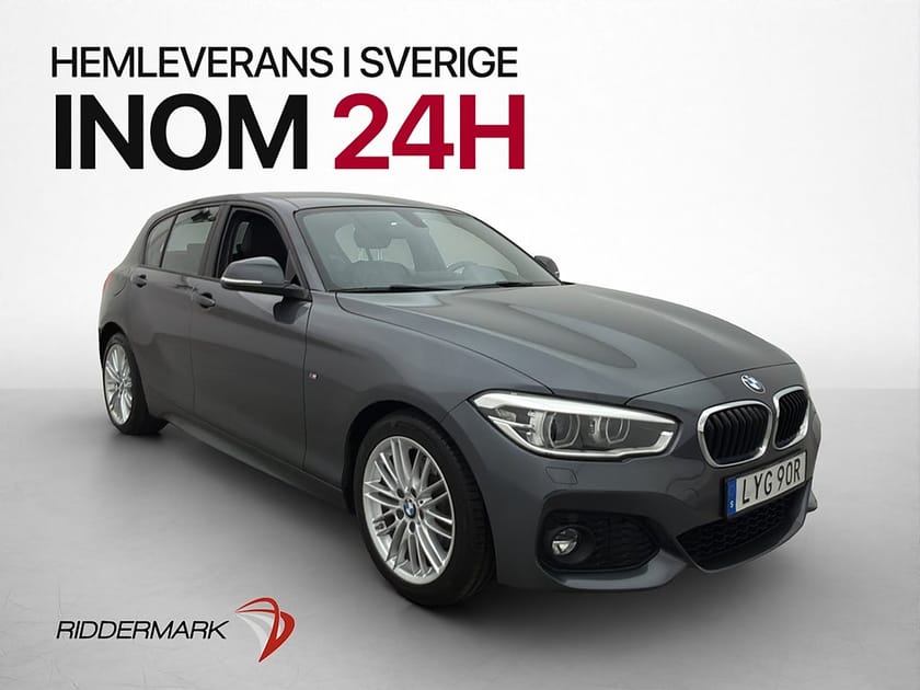 Bild 1 av BMW 120i 184hk M-Sport Skinn P-sensor Bluetooth