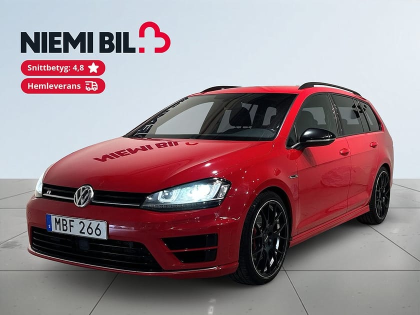 Bild 1 av Volkswagen Golf Sportscombi R 2.0 300hk AWD Mvärm Dynaudio Kamera SoV