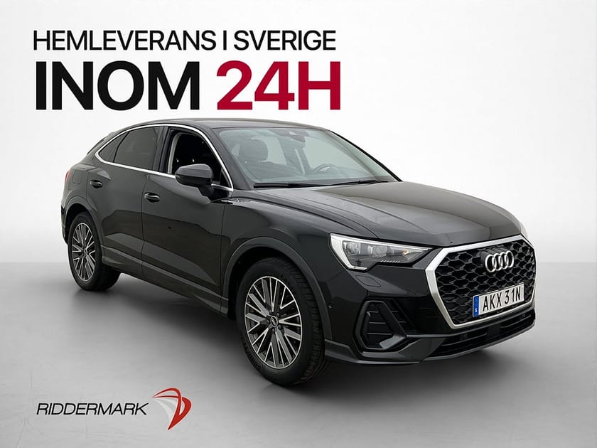 Bild 1 av Audi Q3 Sportback 35 TFSI Värmare Cockpit BangOlufsen Drag
