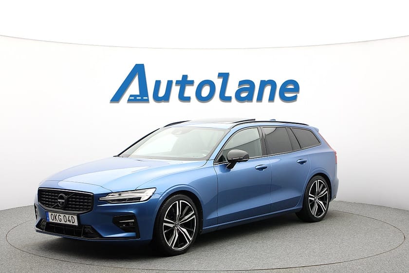 Bild 4 av Volvo V60 D4 AWD R-Design Panorama, B&W, Massage, HUD, 360° 190hk