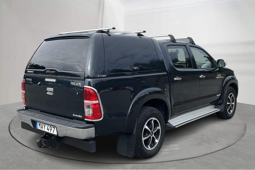 Bild 3 av Toyota Hilux Dubbelhytt 3.0 D-4D 4WD 171hk Invincible Läder GPS Drag