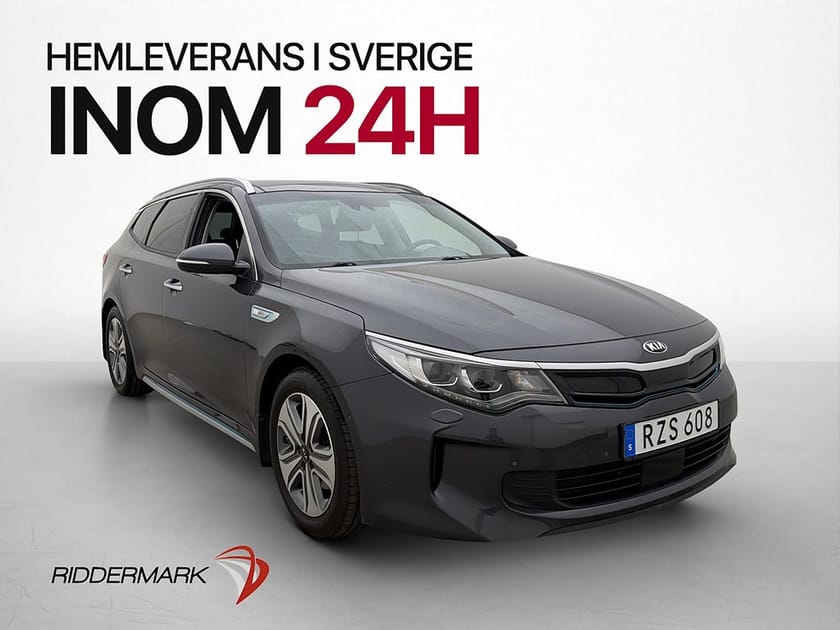 Bild 1 av Kia Optima Sport Wagon Plug-in Hybrid Advc Pano H/K Skinn Kamera Navi Adap-fart