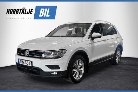 Volkswagen Tiguan 2.0 190 HK TSI OPF 4M D-VÄRM DRAG CARPLAY B-KAMERA 18"