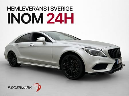 Mercedes-Benz CLS 350 d 4MATIC 4M AMG Pano H/K D-Värm 360 Sv.Såld
