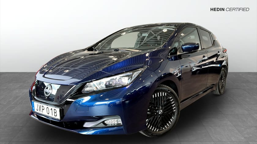 Bild 1 av Nissan Leaf 39 kwh N-Connecta Värmepump 3795kr/mån 18 mån privatleasing