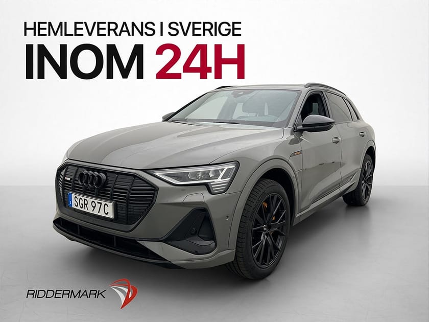 Bild 4 av Audi e-tron 55 quattro 408hk MOMS S-line Drag Pano Kamera