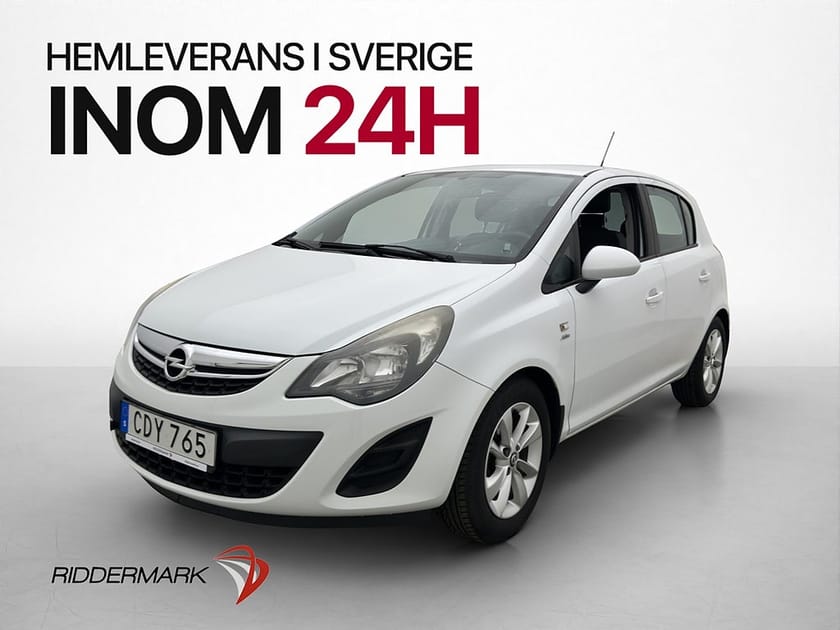 Bild 3 av Opel Corsa 1.4 100hk Enjoy Pluspaket Värmare Drag Sensorer