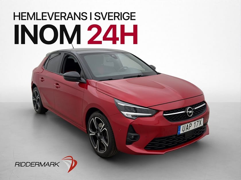 Bild 1 av Opel Corsa 130hk Ultimate Kamera Halvskinn CarPlay