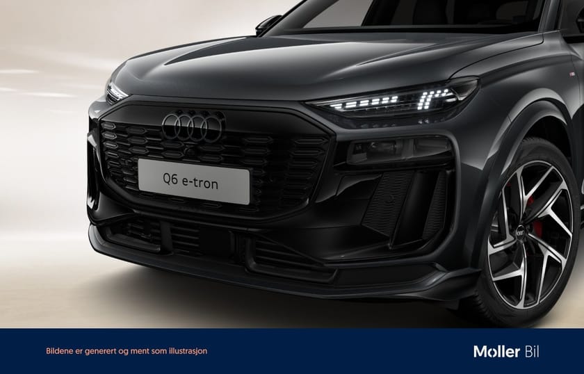 Bilde 2 av Audi Q6 e-tron quattro q s line pro black