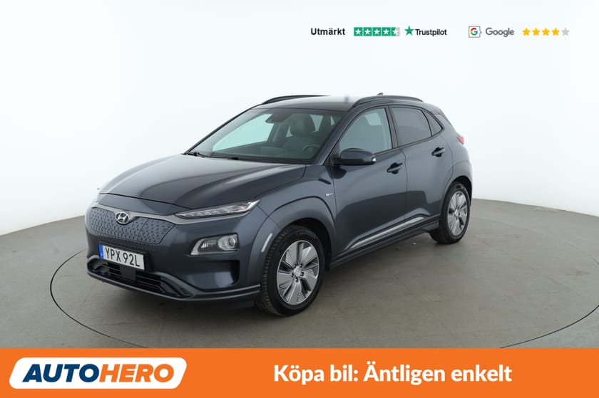 Bild 1 av Hyundai Kona Electric 64 kWh Advanced / CarPlay, Backkamera, Rattvärme