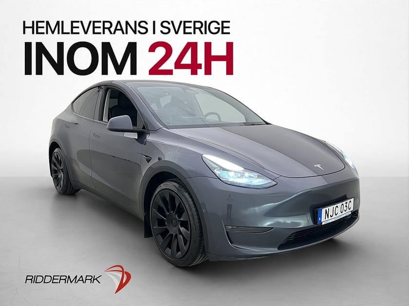 Bild 1 av Tesla Model Y Long Range AWD Autopilot Värmare Dragkrok