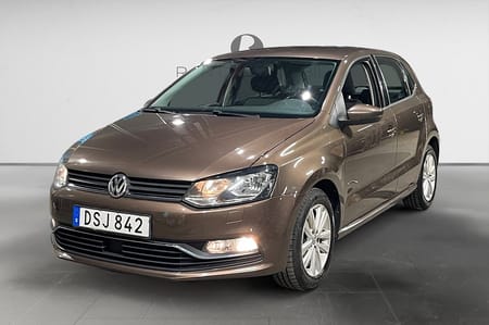 Volkswagen Polo 1.2 TSI 90 HK BLUETOOTH 0.4L/MIL 360KR/ÅR 12100MIL 15"