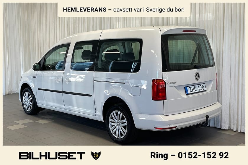 Bild 4 av Volkswagen Caddy Maxi Life 7-Seater 7-SITS 1.4 TSI DSG VÄRMARE DRAG